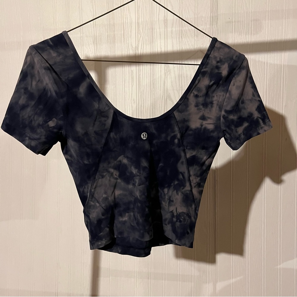 Lululemon align tee diamond dye
